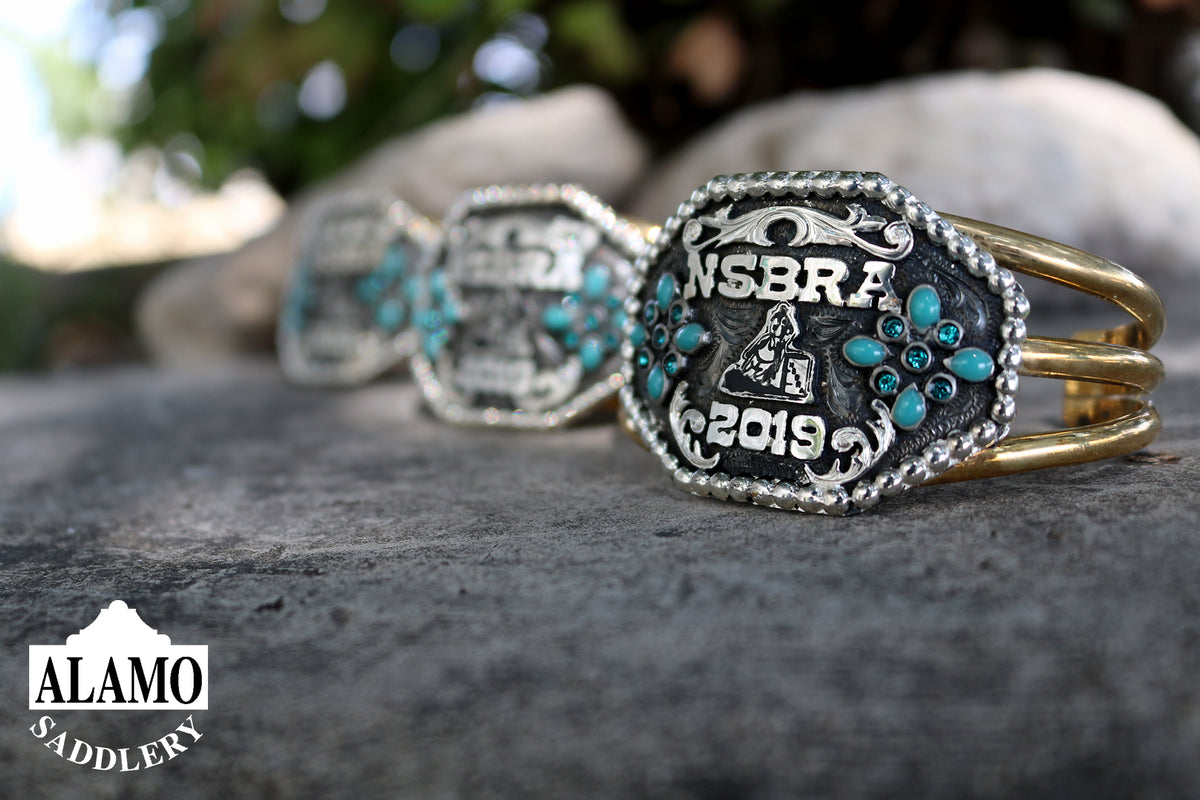 Rodeo Award | Custom Trophy Cuff Bracelet Style 2