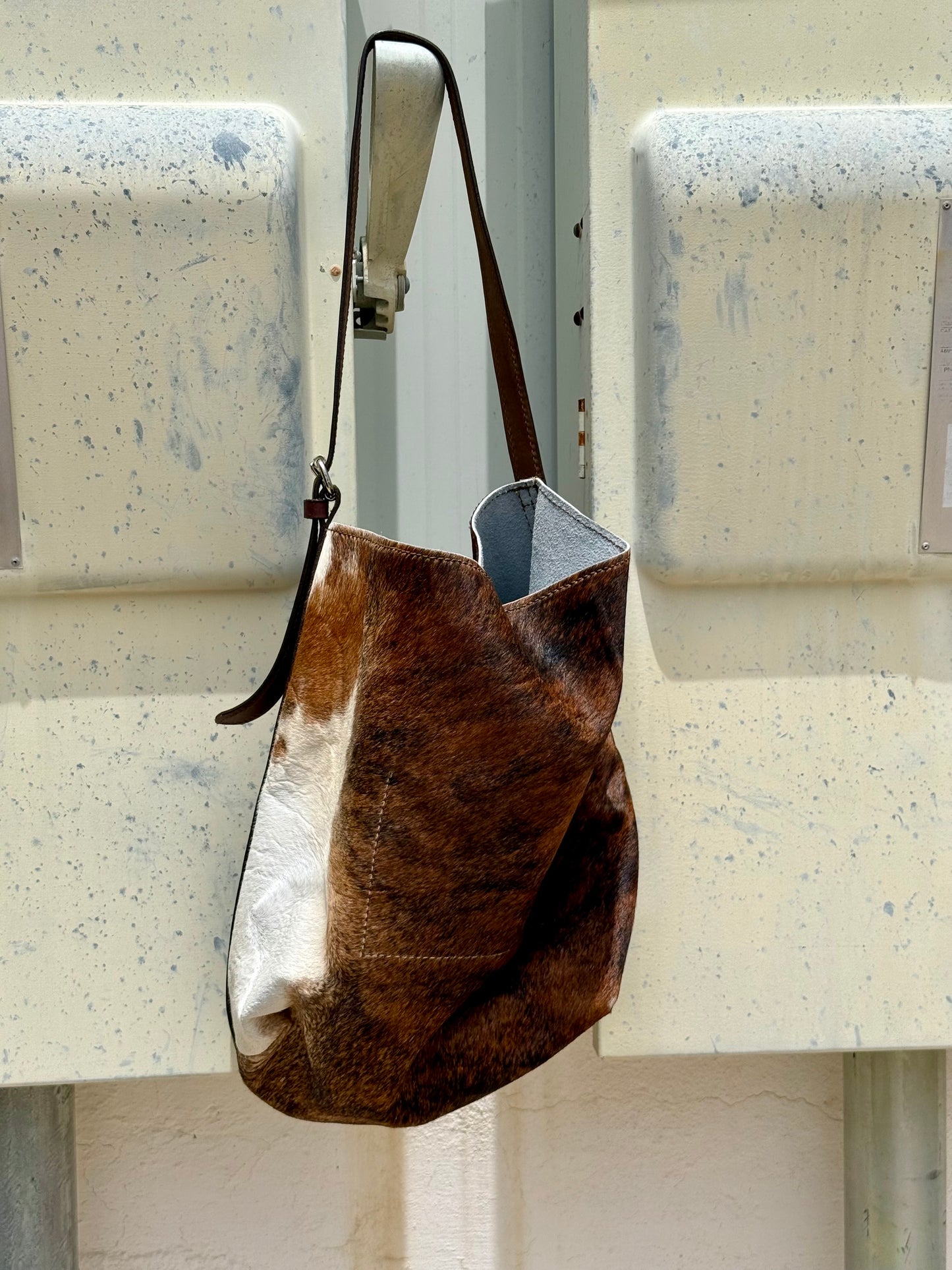 Livestock Tote- Chocolate Brindle #4
