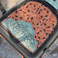 (STOCK!) SET OF 2 The Country Coffee Chairs- TURQUOISE GATOR