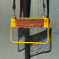 Clear Travel Bag- El pinto on yellow