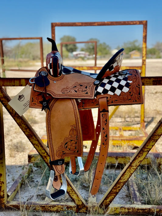 14" Checkmate, Cowgirl Barrel