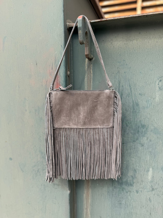 Raglet Bag- Grey