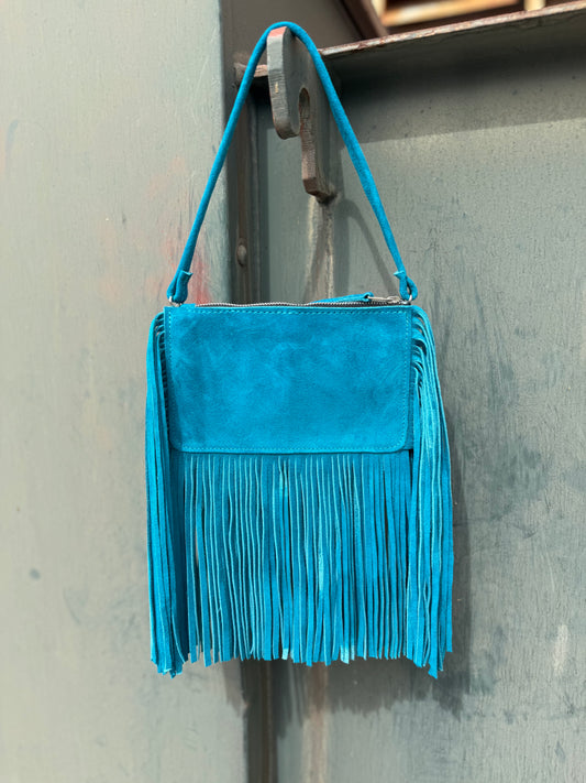 Raglet Bag- Electric Blue