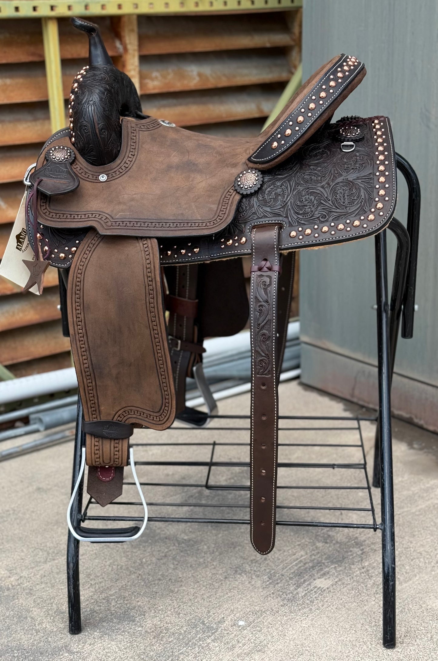 14", 14.5", 15" SD-4 Mini Oak Barrel Saddle