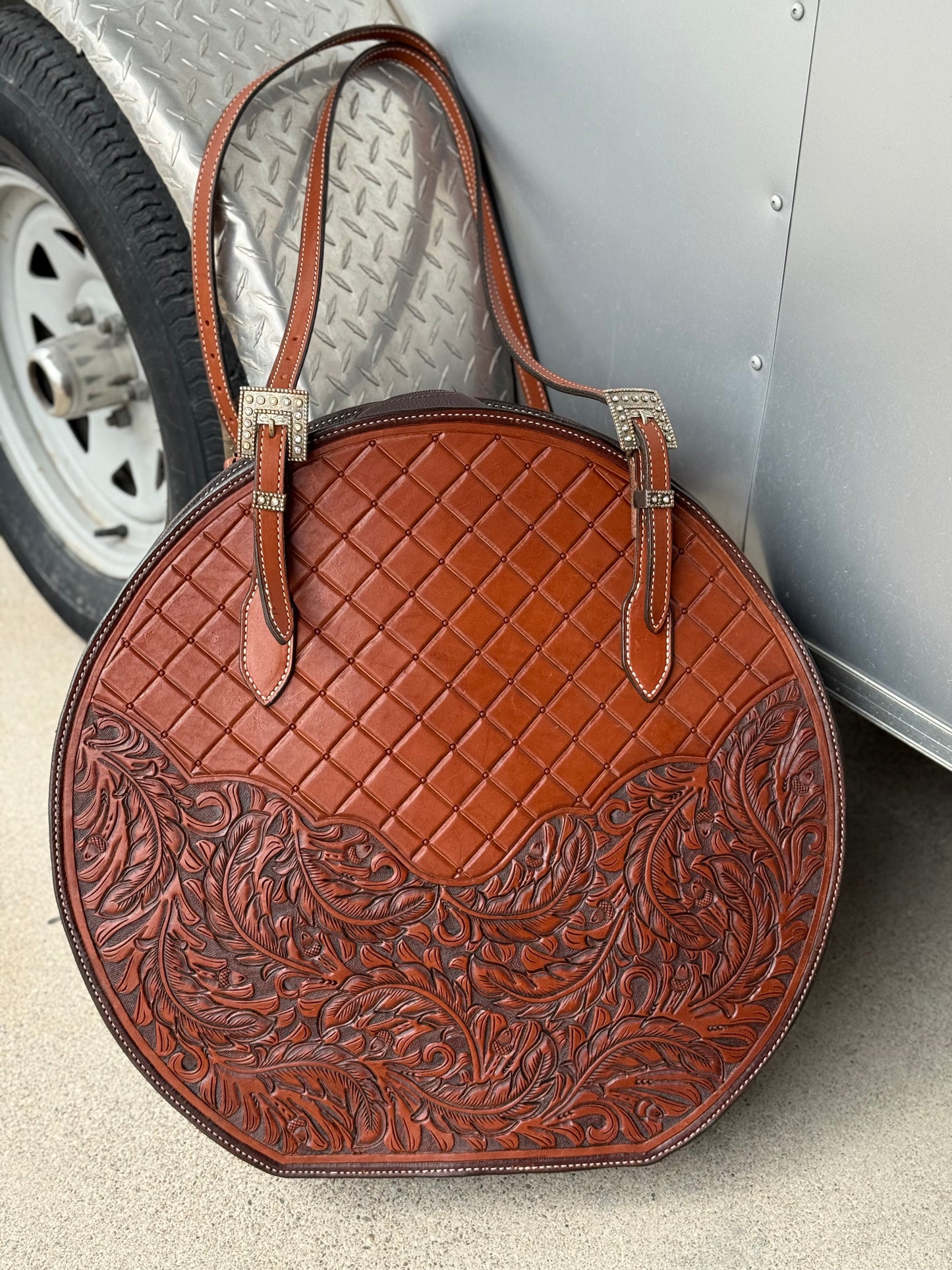 Rope Bag- Cowboy Feather