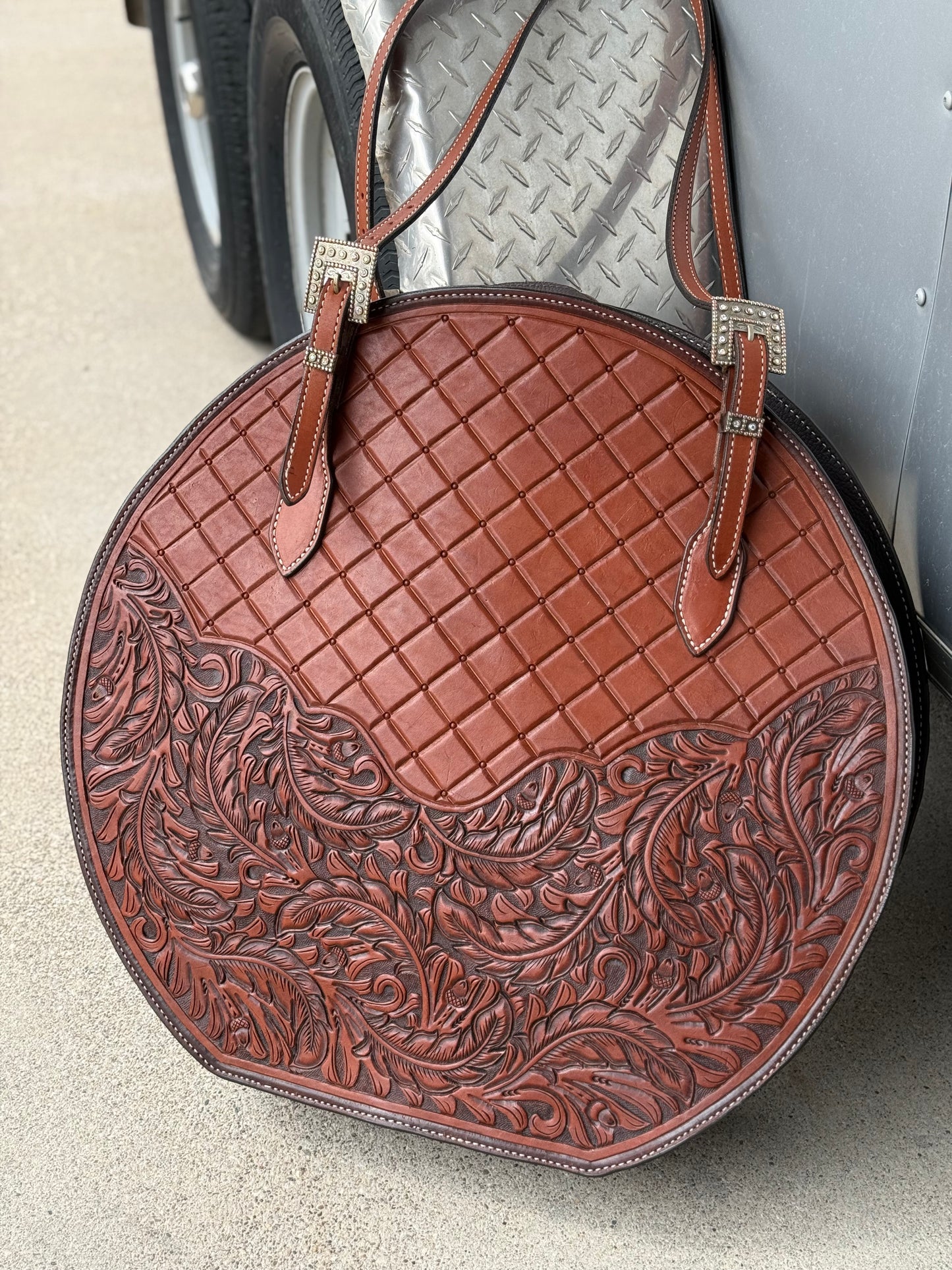 Rope Bag- Cowboy Feather