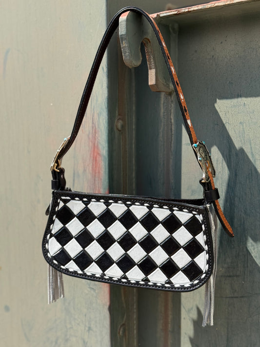 Buckle Bags- Checkered