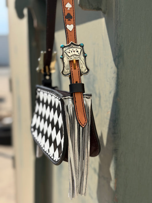 Buckle Bags- Checkered