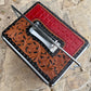 Retro Rodeo White Cooler- Red Gator