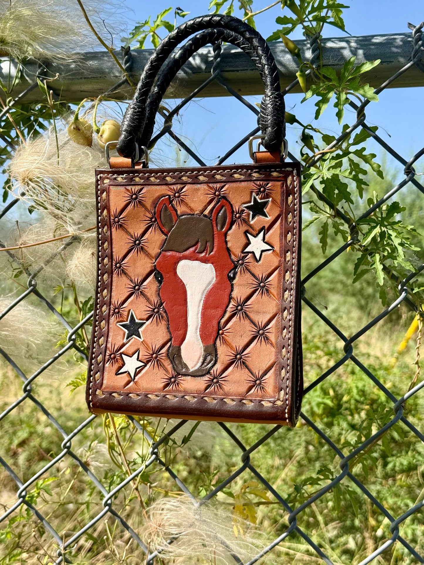Card Handbag | Horse Edition: Red Roan