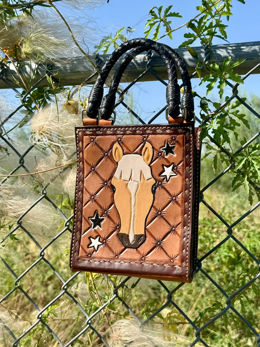 Card Handbag | Horse Edition: Palomino Pearl