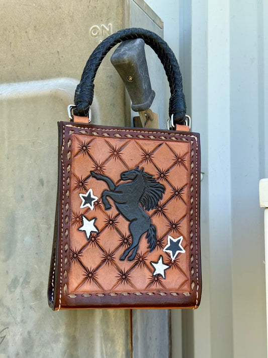 Card Handbag | Horse Edition: Black Beauty
