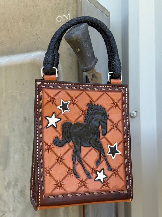 Card Handbag | Horse Edition: Gunsmoke