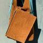 Darlin Duo Bag- Toast with PTE BK Strap with Fringe