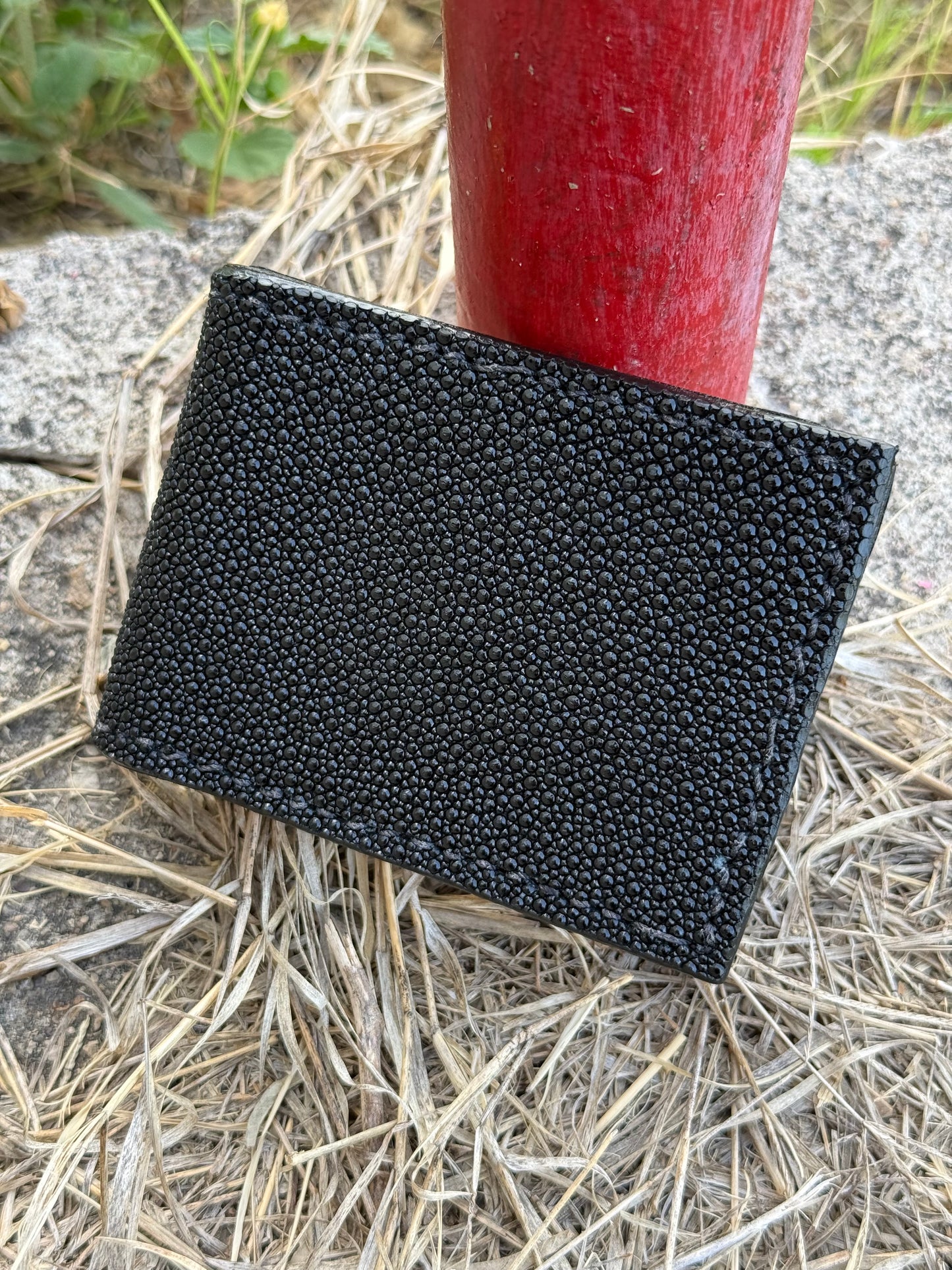 Genuine Stingray Money Clip Wallet | The Blackout