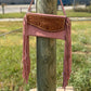 Fringe Clutch | Light Pink Rose