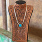 Necklace Display- Cowboy feather
