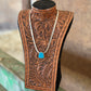 Necklace Display- Cowboy feather