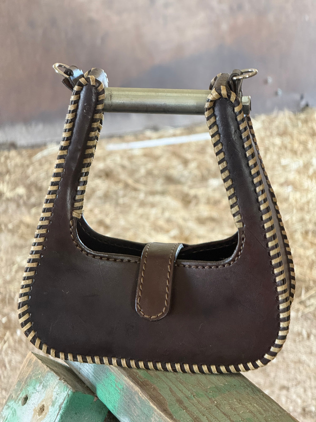 The Stirrup Purse | Chocolate