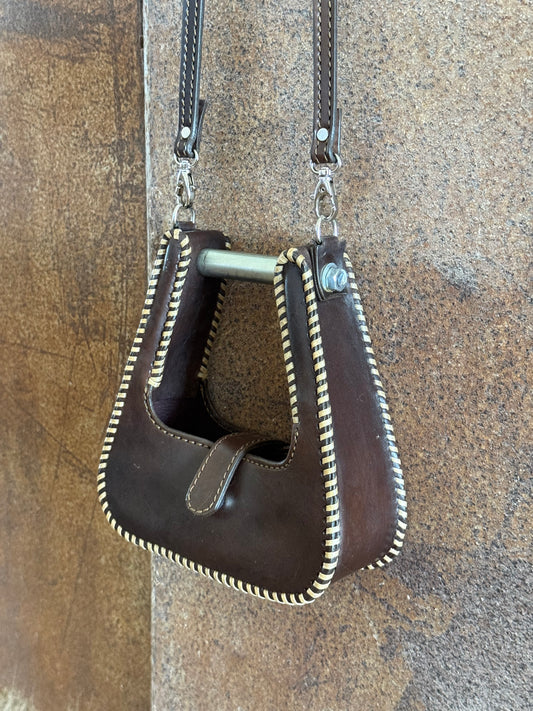 The Stirrup Purse | Chocolate
