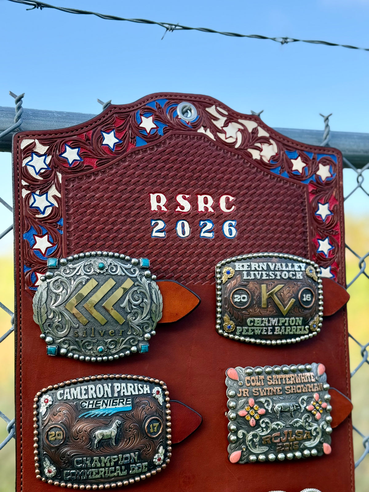 Rodeo Award | Buckle Holder 10-piece Combo & BGP w/ Lettering (8)