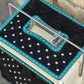 Retro Rodeo Cream Cooler- Rhinestone in black