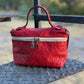 The Rio Grande | Exclusive Exotic Handbag - Red Ostrich