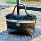 The Rio Grande | Exclusive Exotic Handbag - Black Ostrich