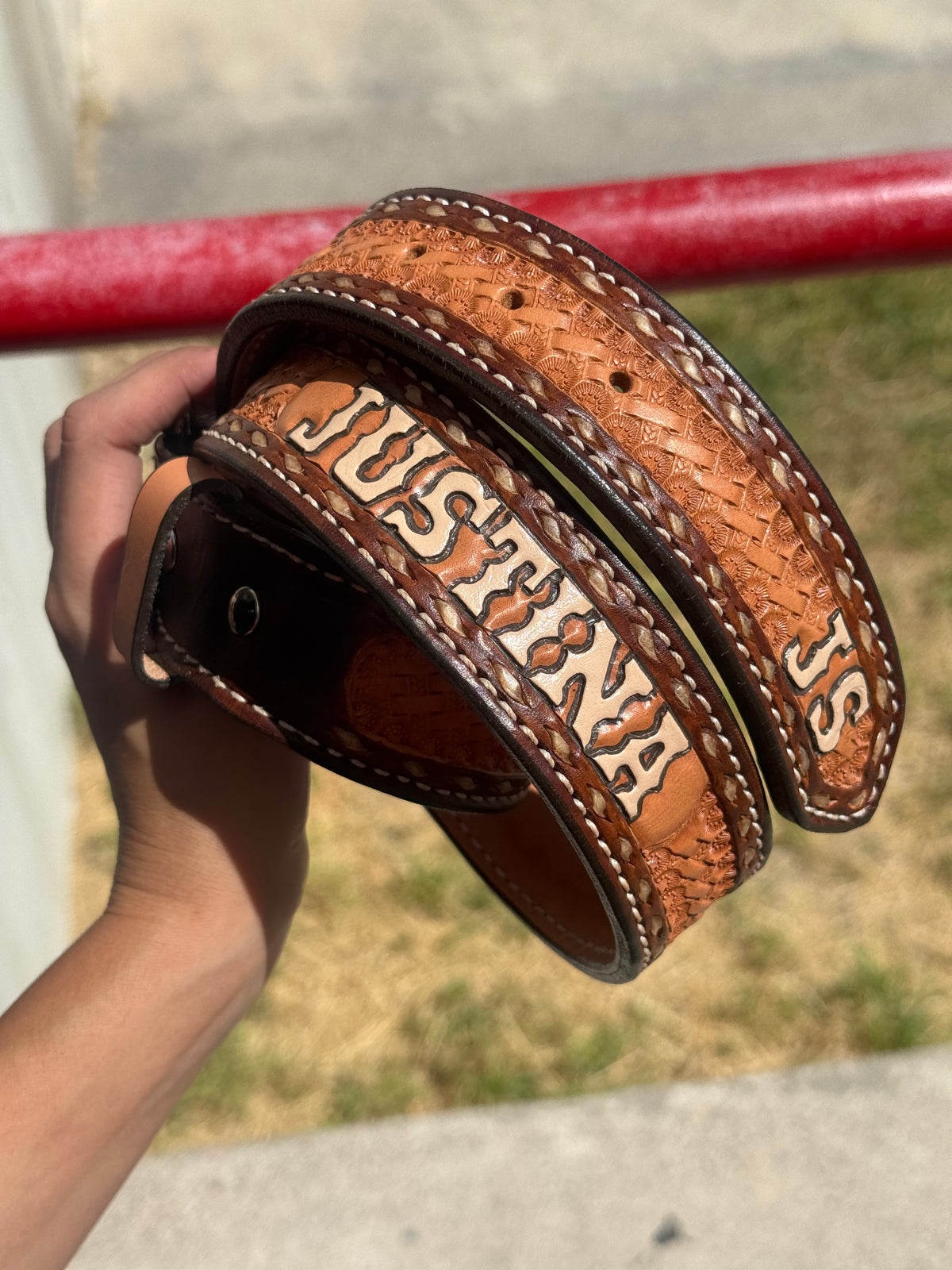 ADD lettering to ANY of our belts