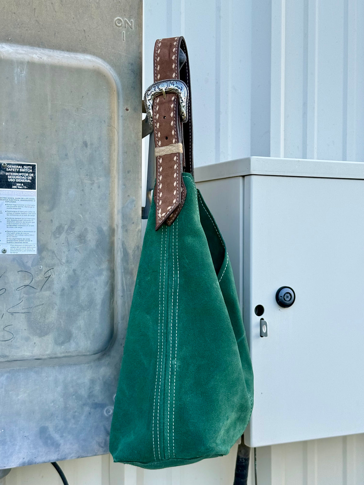 Belt Buckle Bag | Emerald w/ TBS