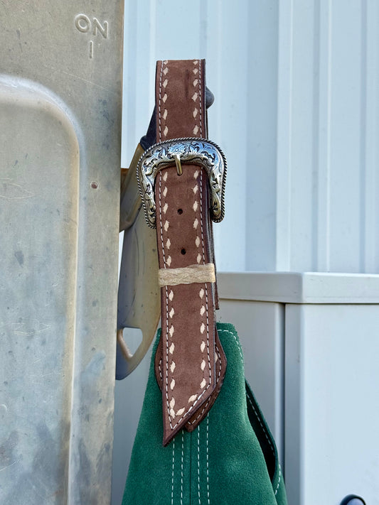 Belt Buckle Bag | Emerald w/ TBS