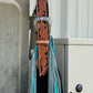 Belt Buckle Bag | Black w/ El pinto Strap & Fringe