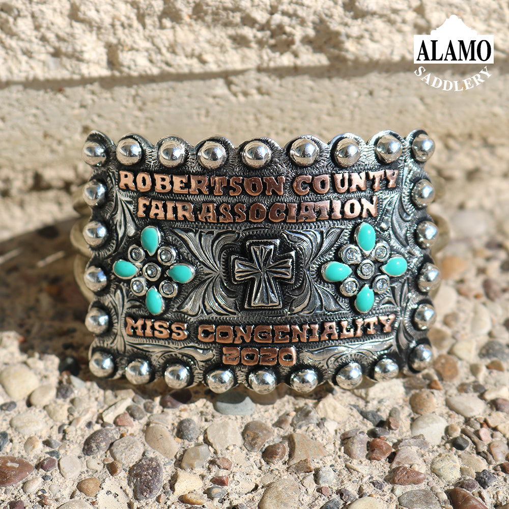 Rodeo Award | Custom Trophy Cuff Bracelet Style 4