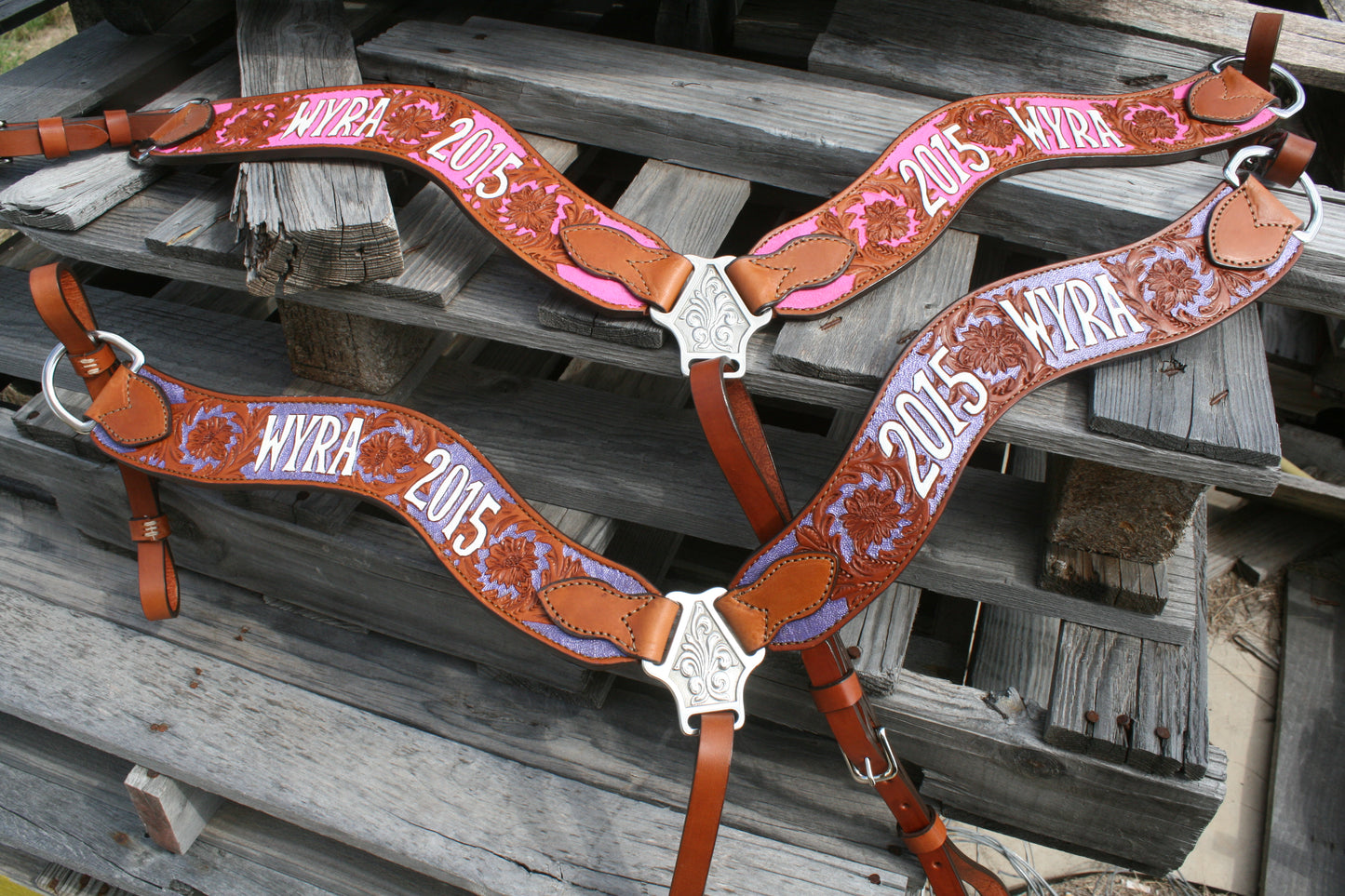 Rodeo Award | 2.5" Wave Breastcollar w/ BGP (16 letters)