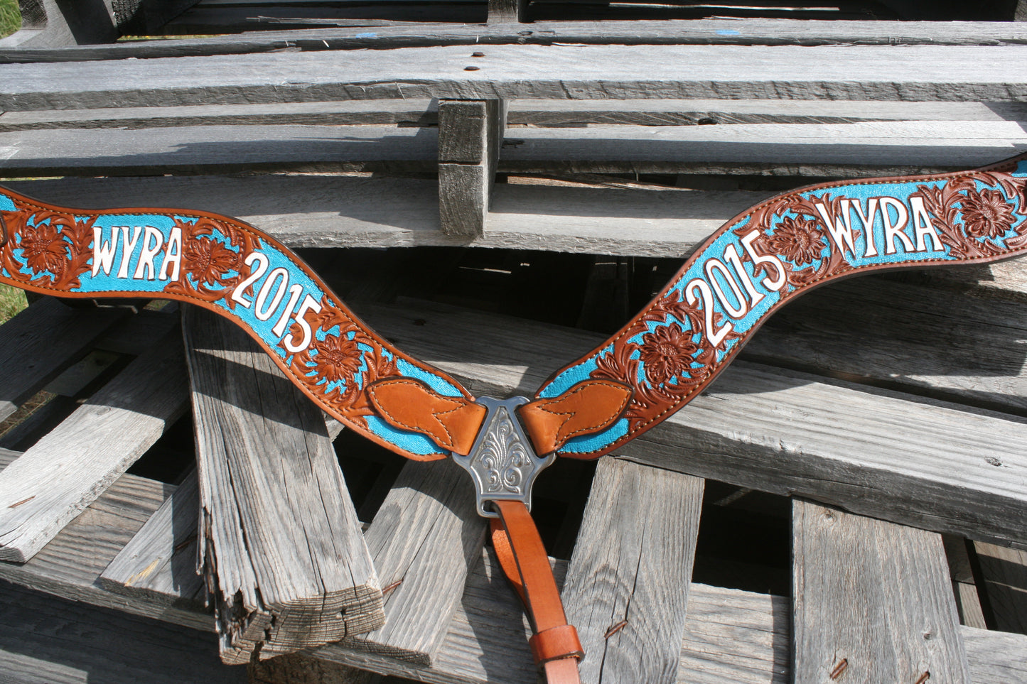 Rodeo Award | 2.5" Wave Breastcollar w/ BGP (16 letters)