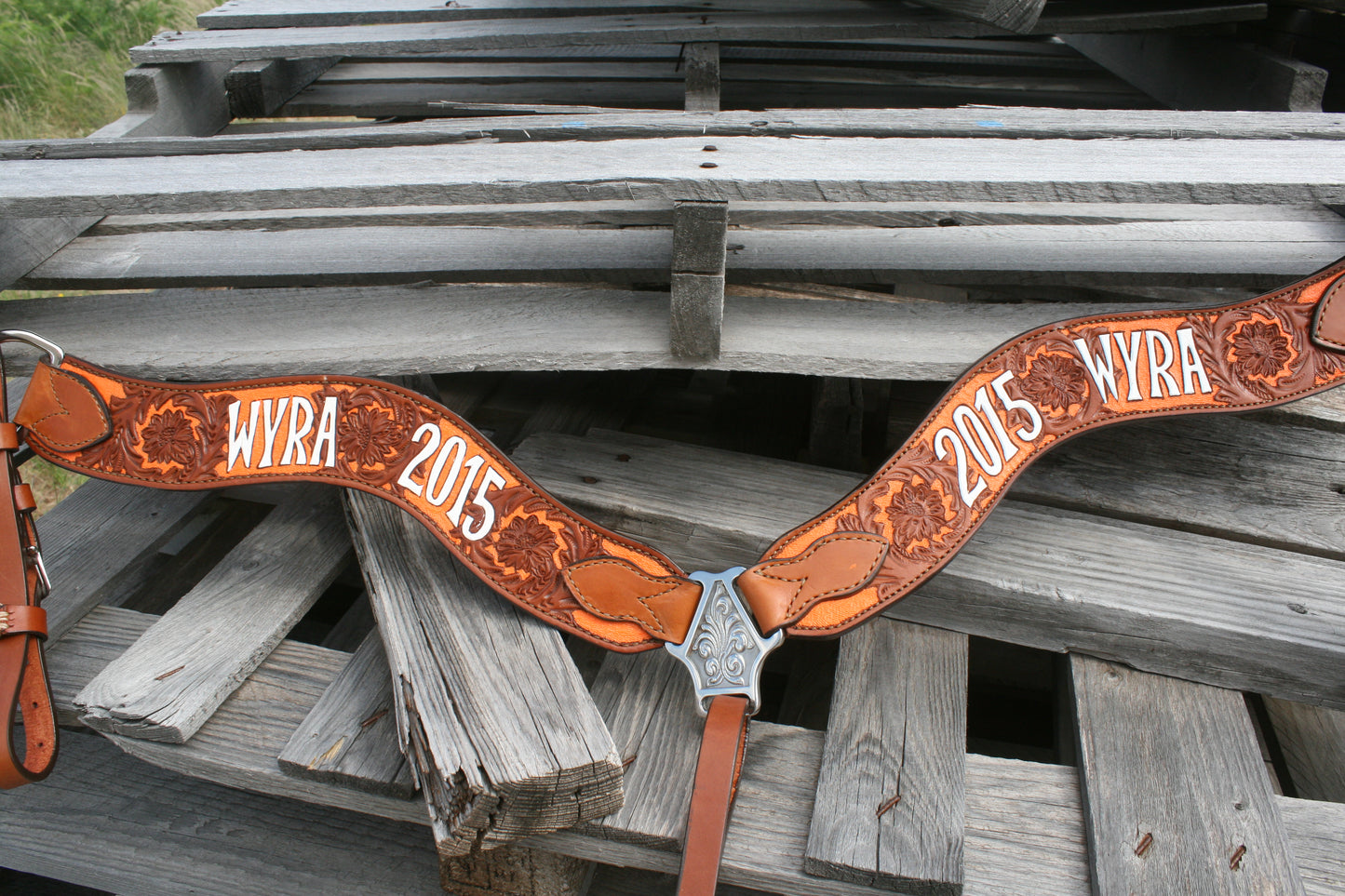 Rodeo Award | 2.5" Wave Breastcollar w/ BGP (16 letters)