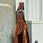 Belt Buckle Bag | Chocolate w/ Cheetah & Fringe