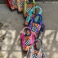 NEON WRANGLER- Checkered Ace TASSEL