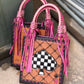 NEON WRANGLER- Checkered Ace TASSEL