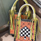 NEON WRANGLER- Checkered Ace TASSEL