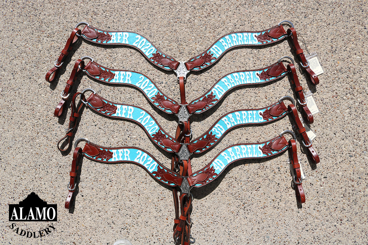 Rodeo Award | 2.5" Wave Breastcollar w/ BGP (16 letters)
