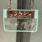 Clear Travel Bag - Rowdy in Teal