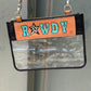 Clear Travel Bag - Rowdy in black