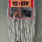 Clear Travel Bag - Yee*Haw Silver Fringe