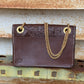 The Cowgirl Clutch- GOLD (FULL LEATHER)