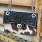 The Cowgirl Clutch- BLACK (FULL LEATHER)