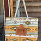 Western Tote- Cow Tag