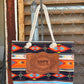 Rodeo Award | Carry All Printed Tote w/ Buckle