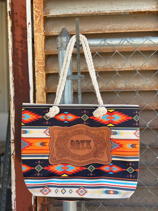 Rodeo Award | Carry All Printed Tote w/ Buckle