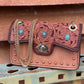 The Cowgirl Clutch - Turquoise (FULL LEATHER)